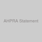 AHPRA Statement